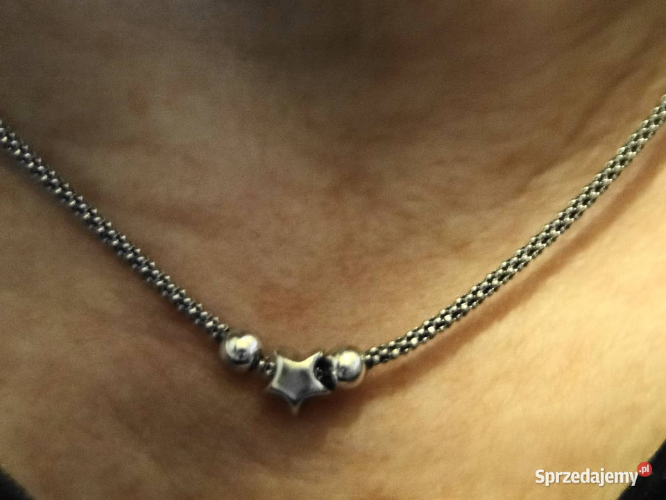 Nietuzinkowy naszyjnik srebro 925 Naszyjniki