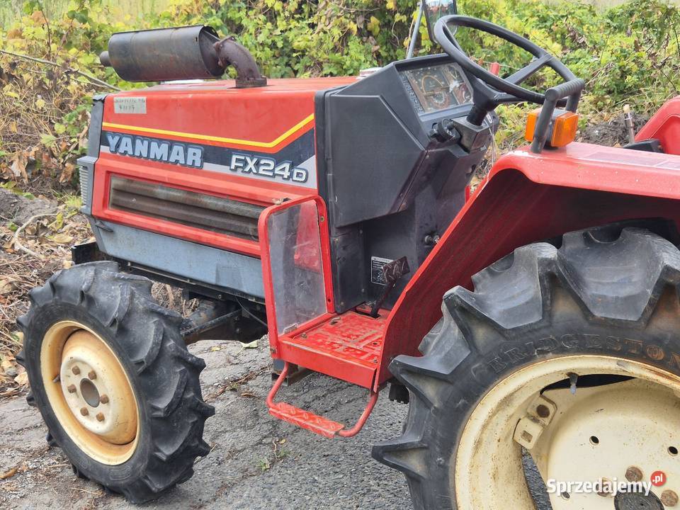 Traktorek traktor YANMAR FX24D 24 44 Wspomaganie Małuszyn