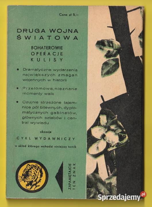 ŻÓŁTY TYGRYS OSTATNIE BOJE 1965 Łódź