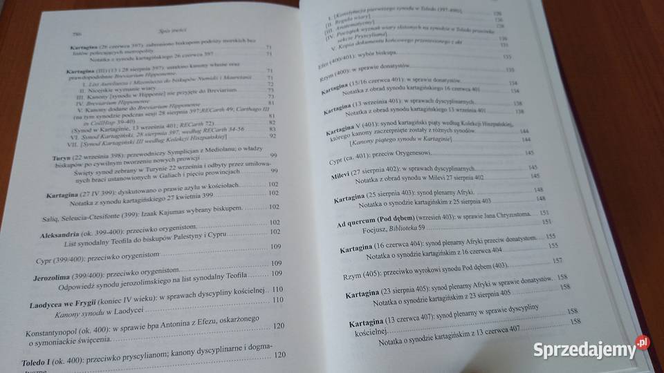 Acta synodalia ab anno 381 ad annum 431 twarda Gdańsk sprzedam