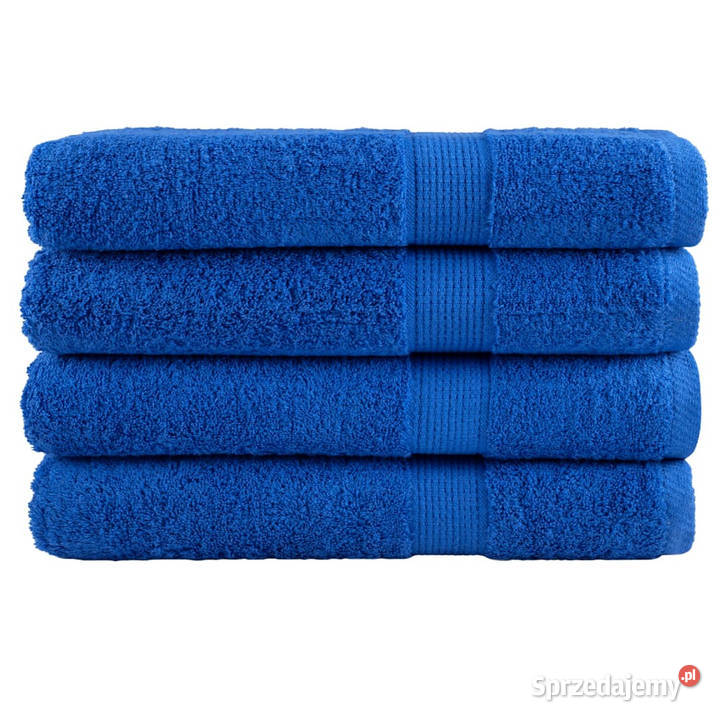 Ręczniki premium SOLUND 4 niebieskie 80x200 Warszawa sprzedam