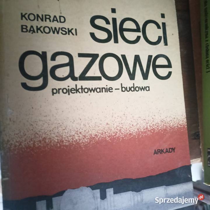 Sieci gazowe Bąkowski książki wysyłka Trójmiasto Gdańsk