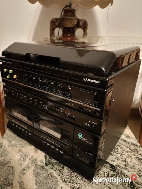 Wieża SAMSUNG i Kolumny Vintage Drawski Młyn