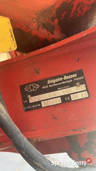 Pług 4 skibowy gregore besson potinger lemken Pługi małopolskie Miechów