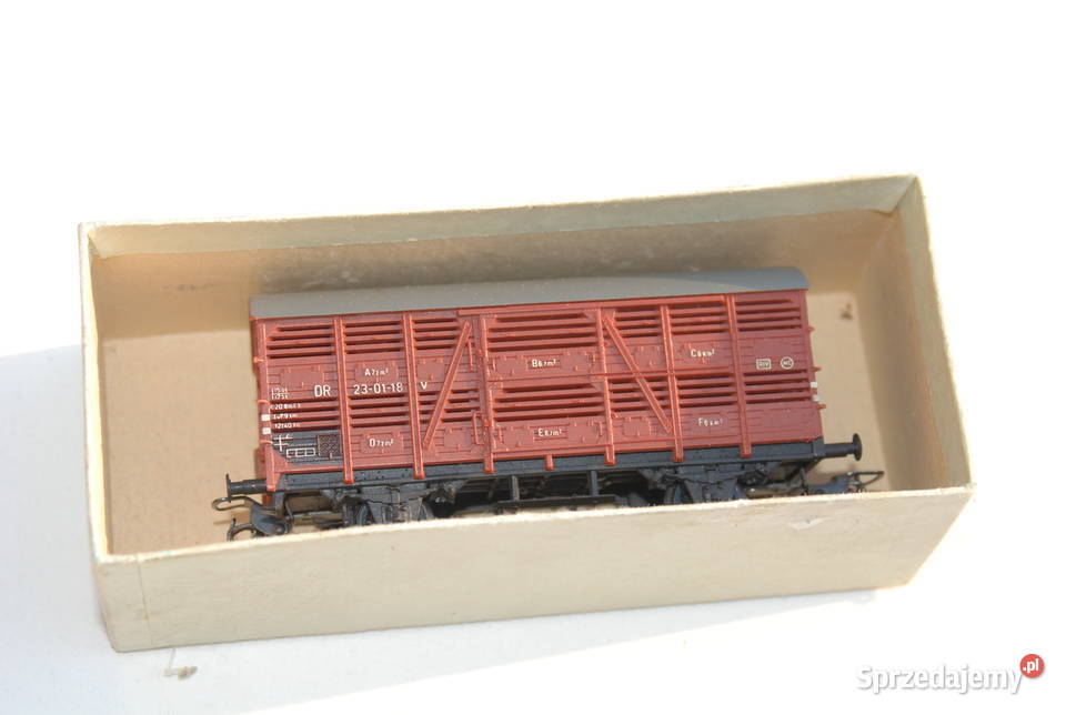 Stara wagon towarowy DR 230118 skala H0 187 Cieszyn