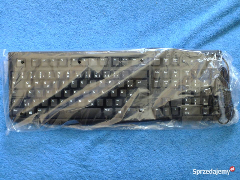 Sprzedam nową klawiaturę Logitech K120 czarny