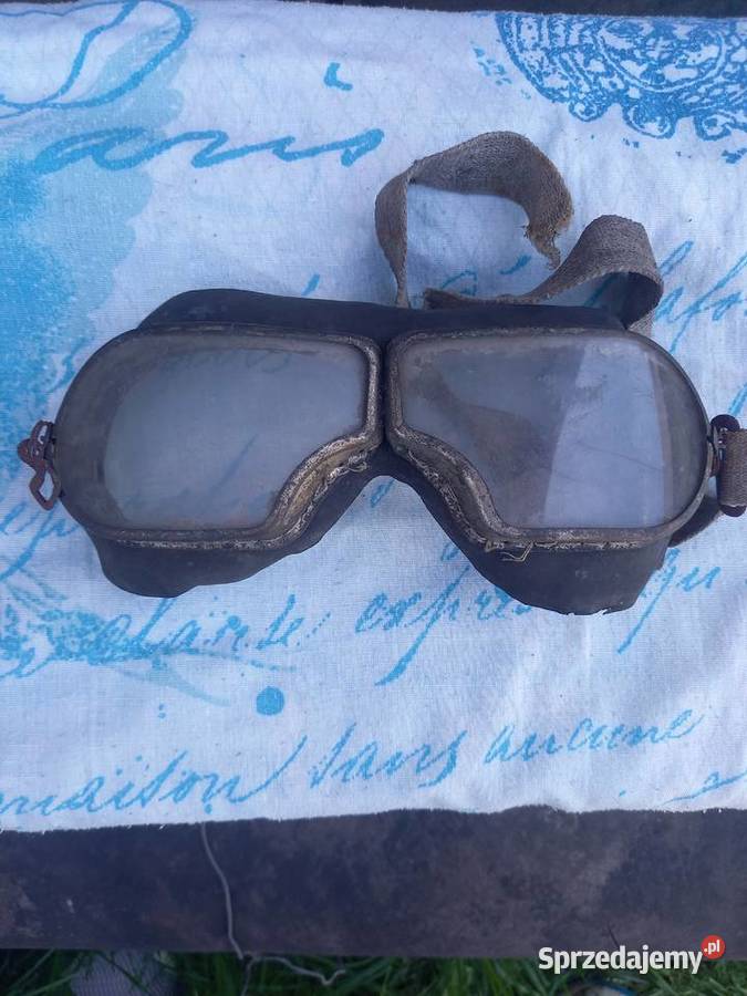 Okulary gogle motocyklowe lotnicze Orginał Krzeszowice sprzedam