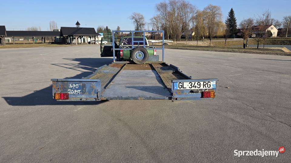 Przyczepa samochodowa laweta platforma Tarnobrzeg sprzedam