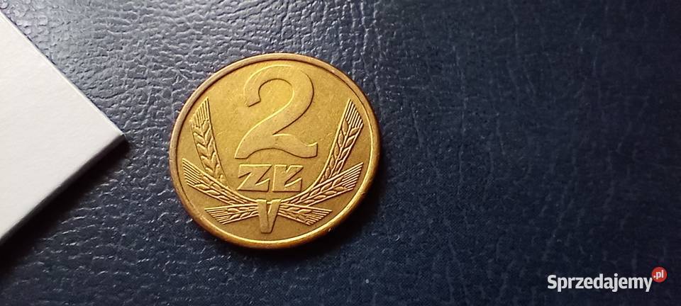 Stare monety 2 złote 1985 PRL Polska cudo Lesko