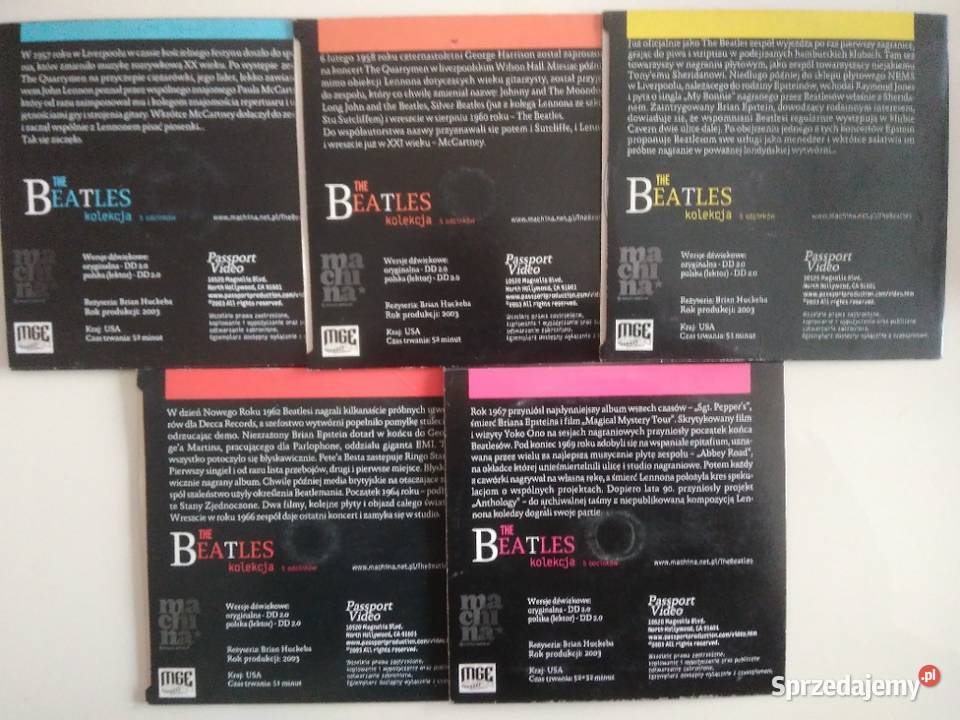 Płyty DVD The Beatles