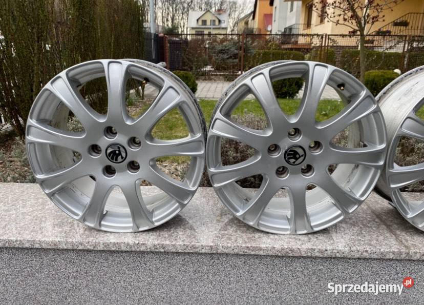 Alufelgi 17 ET54 5x112 VW AudiSkoda Octavia VRS aluminiowe Bolesławiec