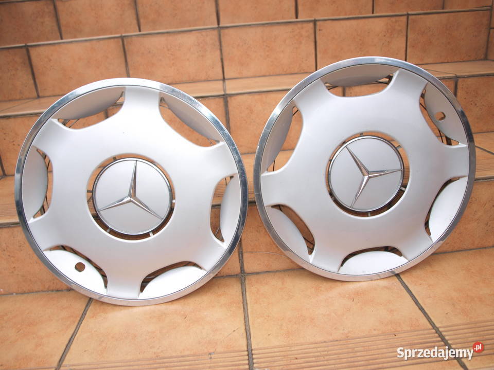 Mercedes kołpaki 15 oryginalne chrom komplet 4 Kalisz sprzedam