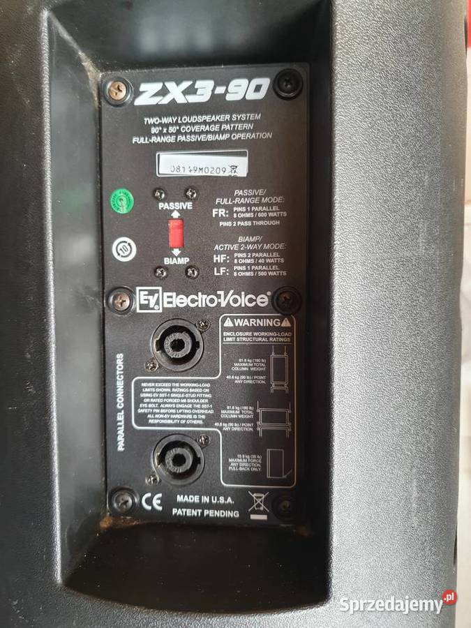 Kolumna EV zx390 Olsztyn