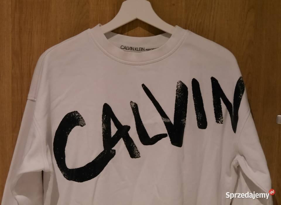 Calvin Klein świetna bluza 36 S Bez wzoru Wrocław