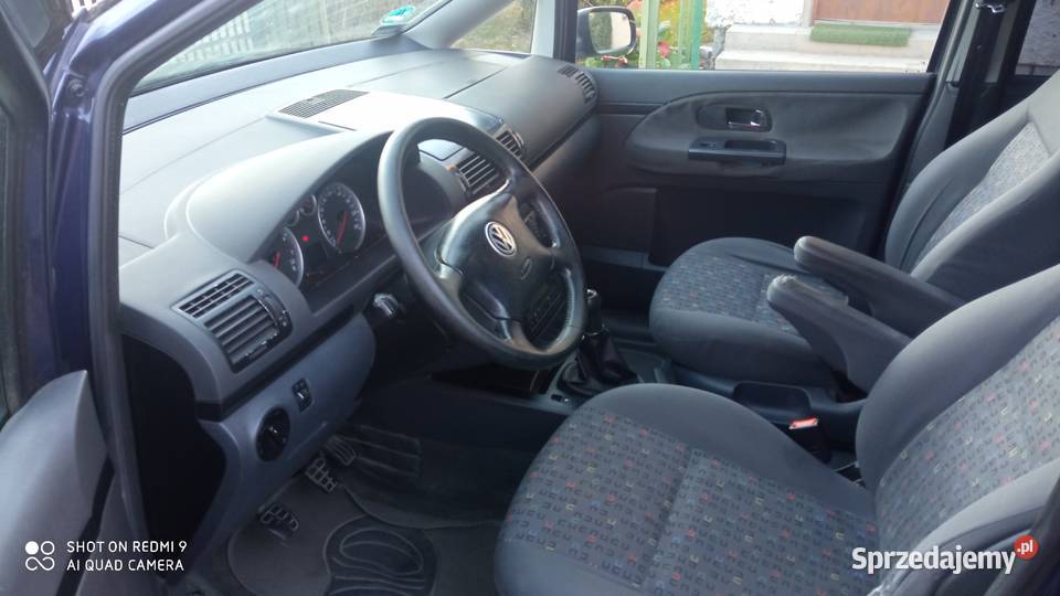 Sprzedam VW Sharan 20 benzynagaz 2000r Bartoszyce