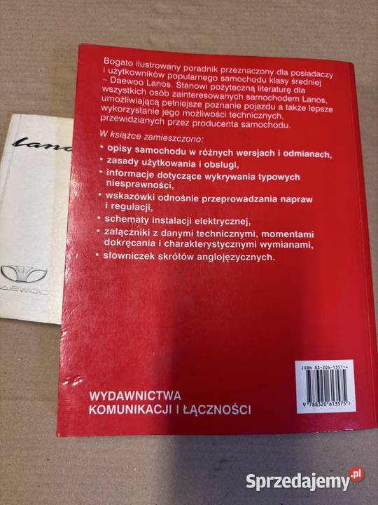 Daewoo Lanos WKŁ Sam Naprawiam Instrukcja miękka Poradniki, albumy i reportaże Jelenia Góra
