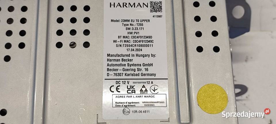 MAZDA 2 TOYOTA YARIS IV RADIO NAVIGACJA sprzedam