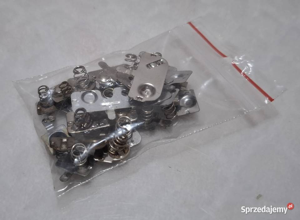 Blaszki styki baterii sprężynki zestaw mix Art śląskie Czeladź