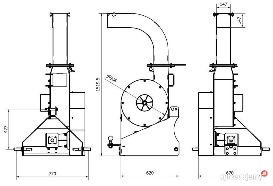 4 ODKURZACZ DO LIŚCI ZE SZCZOTKĄ SSĄCĄ dostawa Biłgoraj