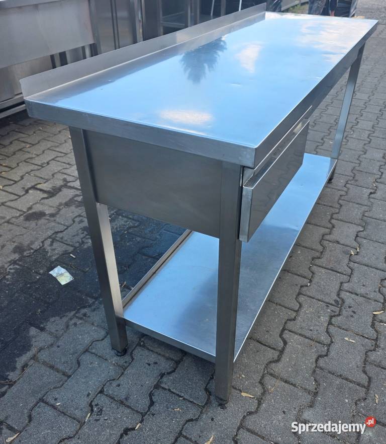 Stół Gastro z Szufladą i Półką 1605585 M1605 N Nowe Skalmierzyce
