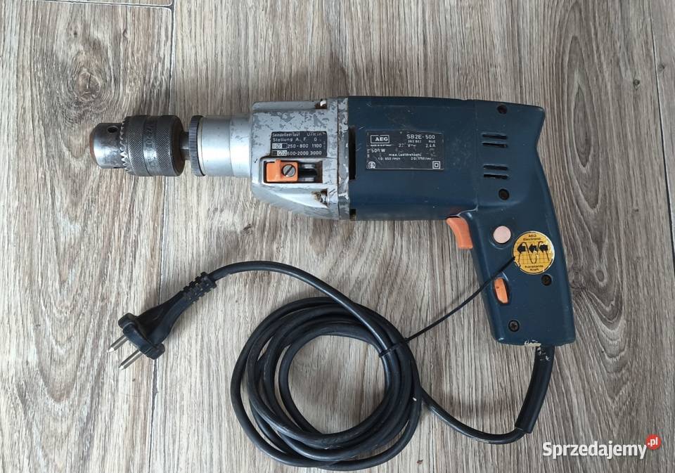 Wiertarka AEG SB2E500W Made in West Germany Chojnice