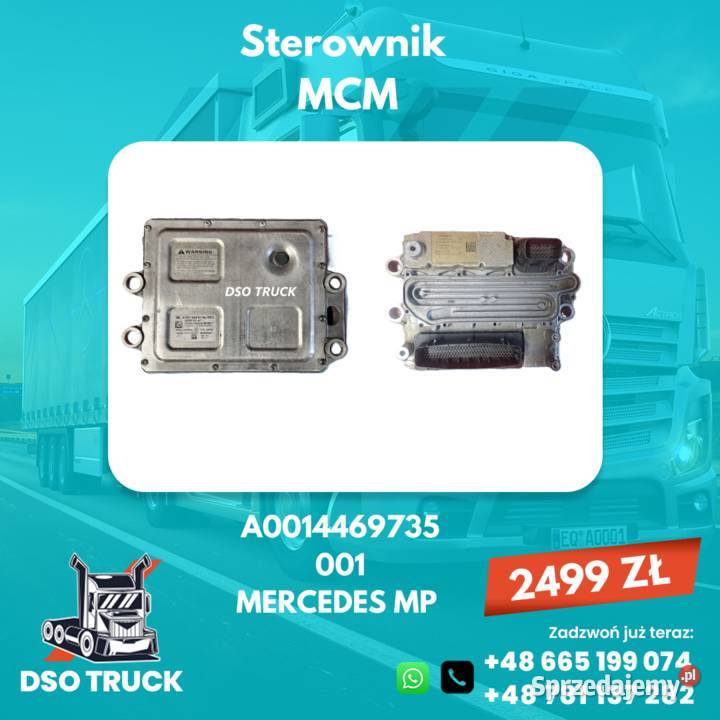 A0014469735 Sterownik MCM mercedes MP ACTROS Pozostałe Zawichost