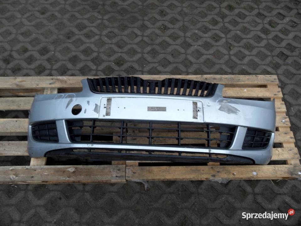 SKODA FABIA II LIFT 11r zderzak przód świętokrzyskie
