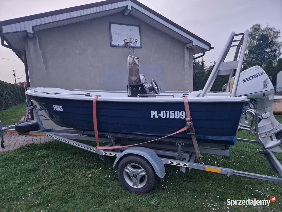 Lódź motorowa motorówka silnik Honda 50 Tarnowskie Góry