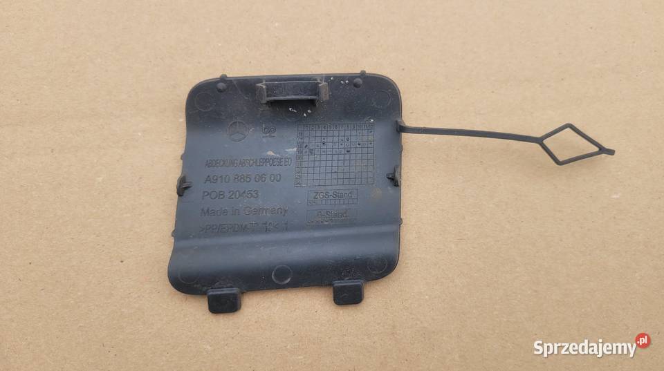 MERCEDES SPRINTER W910 ZAŚLEPKA HAKA ZDERZAKA śląskie Ruda Śląska