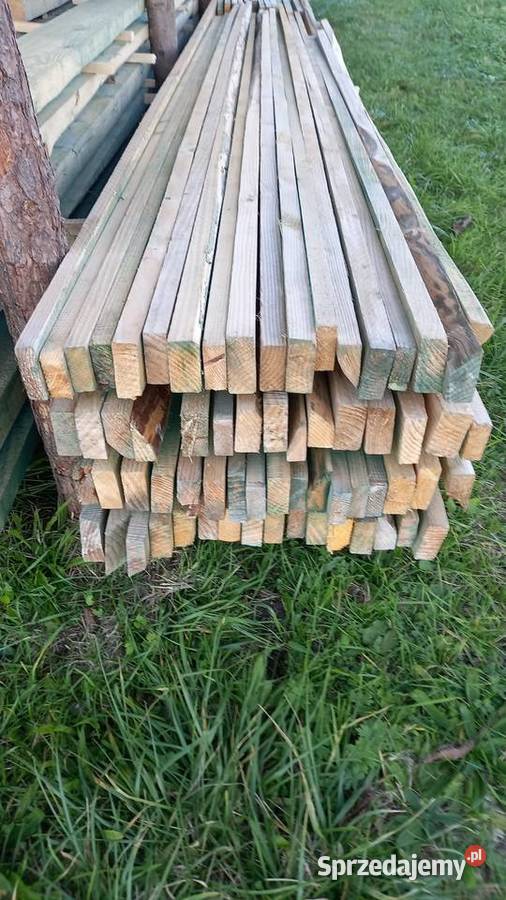 Łaty krokwie belki płotwy płatew deski