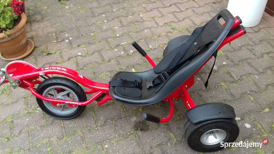 Trójkołowiec Triker czerwony dolnośląskie