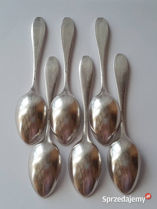 Łyżeczki do mokki 2 POZNAŃSKI Fraget plater Antyki, Sztuka, Kolekcje śląskie Dąbrowa Górnicza