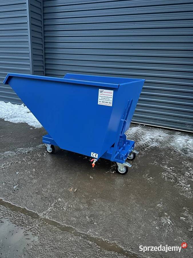 Kontener samowyładowczy wywrotka 1m3 Warszawa sprzedam