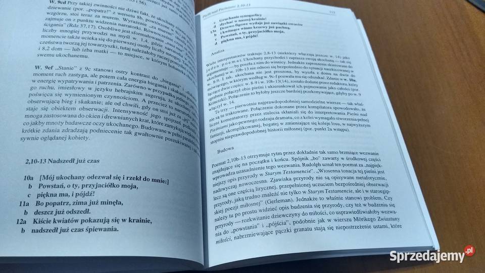 Pieśń Pieśniami biblijna pieśń o miłości Othmar Gdańsk sprzedam