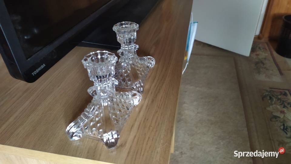 Kryształowe swieczniki lubelskie Gołowierzchy