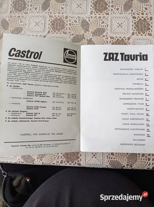 Sam naprawiam ZAZ Tavria instrukcja obsług Książki i Podręczniki wielkopolskie Pępowo