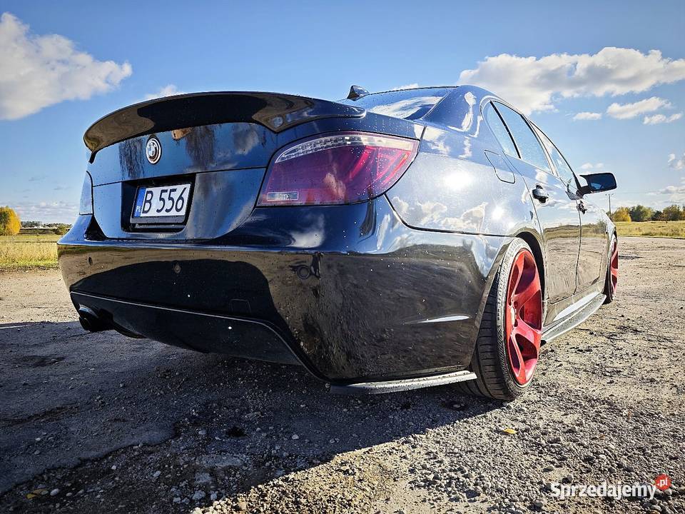 BMW E60 525D 2004r czarny anglik groźny i nie do Suwałki