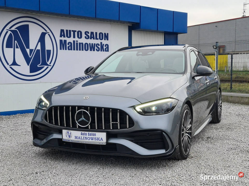 Mercedes C 220 AMG Szyberdach Navi Kamera system Start-Stop wielkopolskie Wągrowiec sprzedam