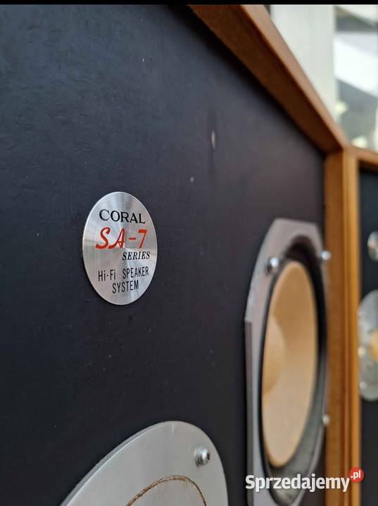 Kolumny vintage Coral SA7 Lublin