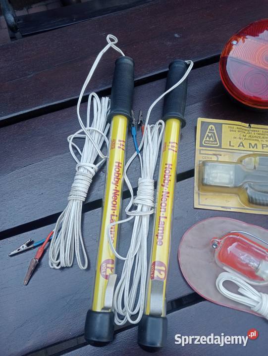 Stare lampy PRL ursus fiat syrena żuk nysa wsk Ogrodzieniec