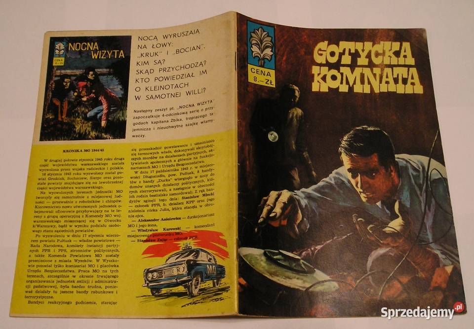 KAPITAN ŻBIK GOTYCKA KOMNATA 1971 Łódź sprzedam