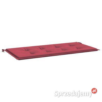 vidaXL Poduszka na ławkę ogrodową winna czerwień Warszawa