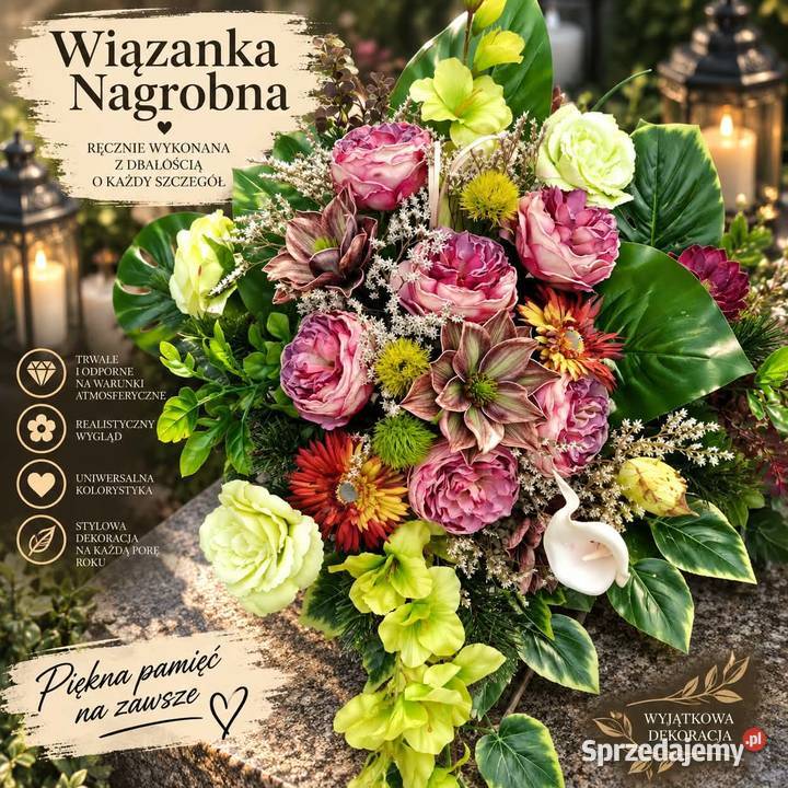 Stroiki wiązanki wszystkich świętych Zgierz