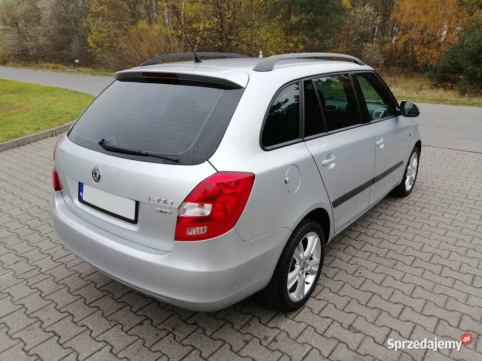Skoda Fabia II Combi 14 16V 85 Zarejestrowany w wielkopolskie Koziegłowy