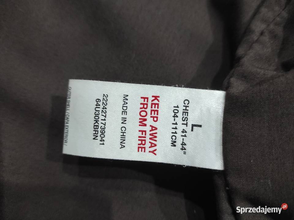 Topman kurtka brązowa zapinana rozmiar L Lublin