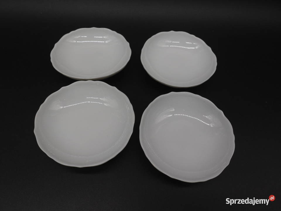 Spodki Porcelanowe KAISER Germany Biały Klasyk