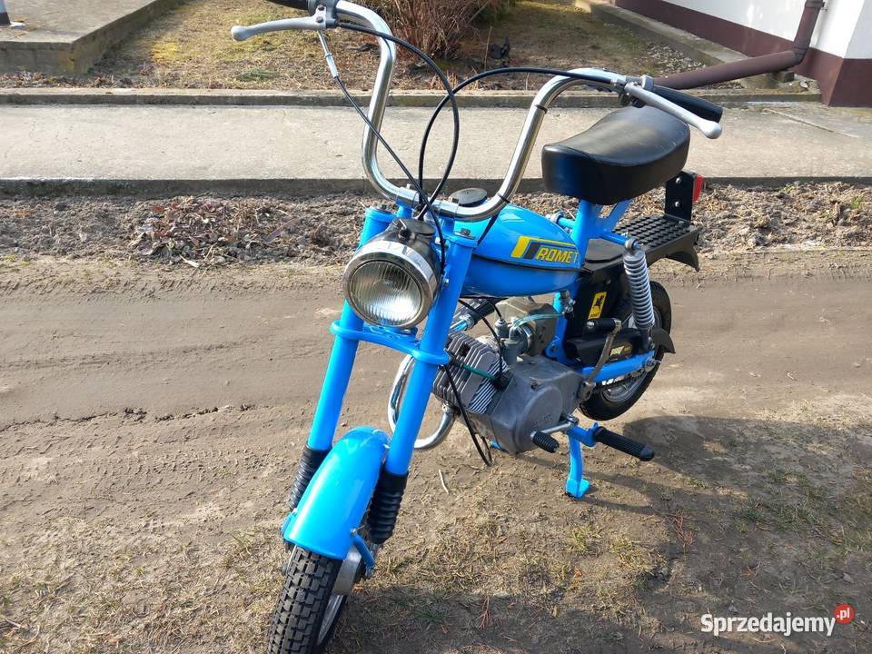 Motorynka pony na chodzie mazowieckie Kowala-Stępocina