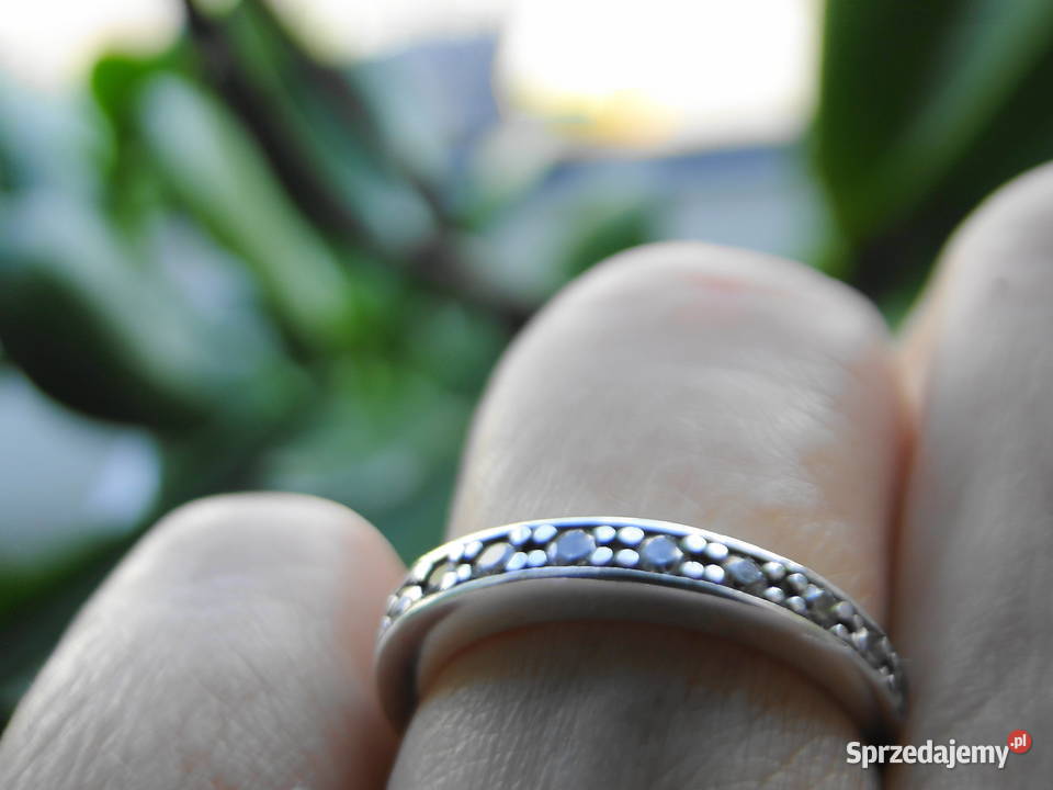 Pierścionek obrączka srebro 925 Warszawa