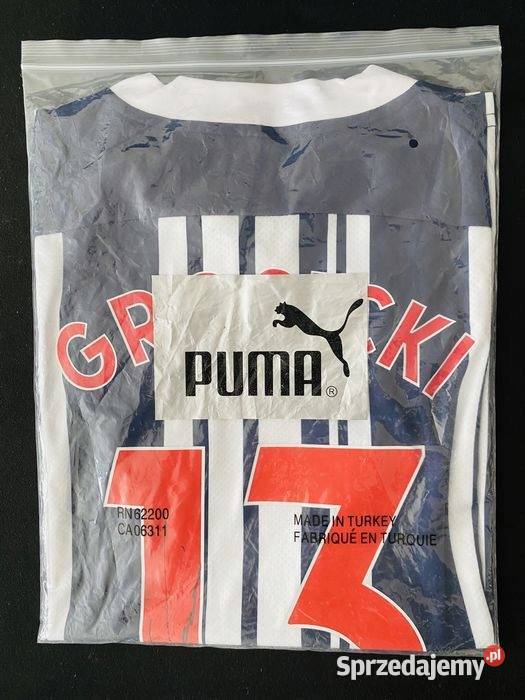 Koszulka Meczowa Puma Grosicki WBA z Autografem Szczecin sprzedam