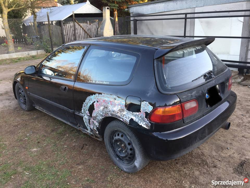 Honda civic v eg5 kanadyjka d16z6 typer 320000km Poznań